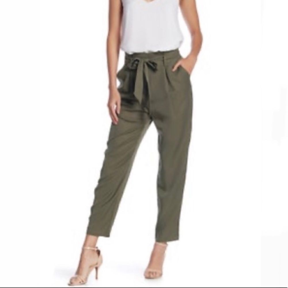 Anthropologie sanctuary paper bag pants.